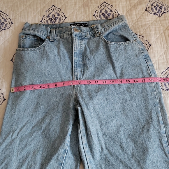 Vintage Halston Mom Capris Sz 10 - Picture 5 of 7